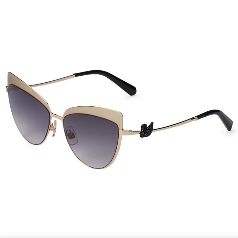 Swarovski Black Swan Sunglasses Designer Luxury 1310